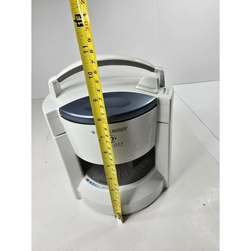 Black & Decker Lids Off Automatic Jar Opener‎ White Model JW200 Kitchen Food